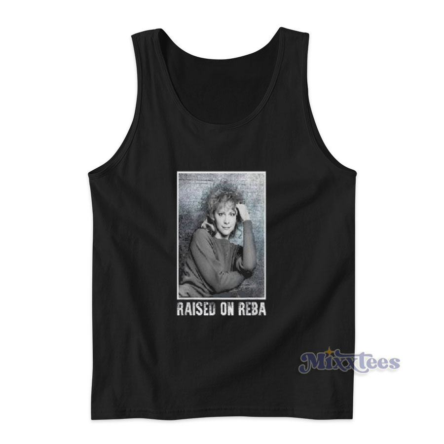 Raised On Reba McEntire Vintage Tank Top for Unisex Raised On Reba McEntire Vintage Tank Top for Unisex