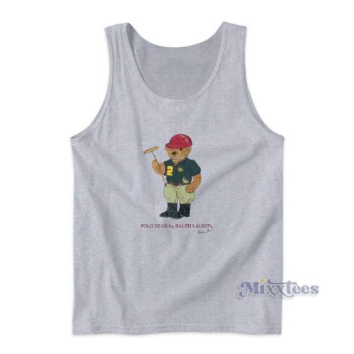 Ralph Lauren Polo Bear  Tank Top for Unisex