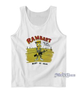 Rambart Eat My Shorts Hussein Tank Top Rambart Eat My Shorts Hussein Tank Top