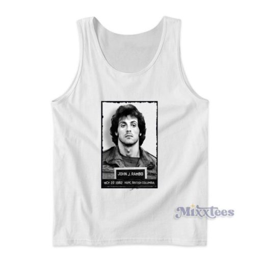 Rambo Film Series John J.Rambo Canada 1982 Tank Top