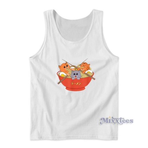 Ramen And Cats Tank Top for Unisex