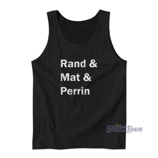 Rand And Mat And Perrin Tank Top for Unisex