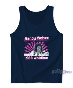 Randy Watson 1988 World Tour Tank Top Randy Watson 1988 World Tour Tank Top