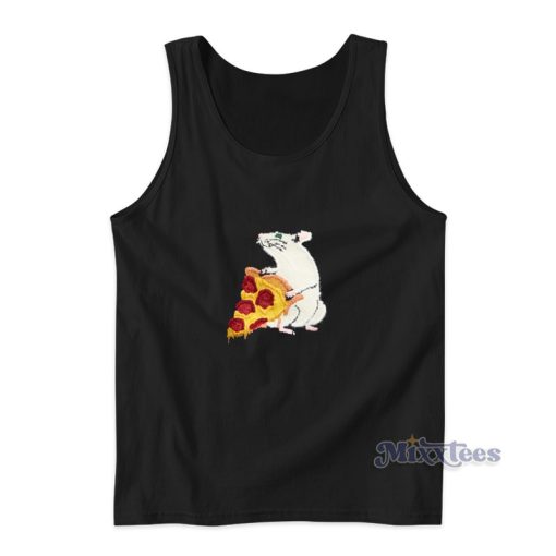 Rats Eat Pizza Tank Top For Unisex