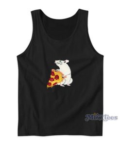 Rats Eat Pizza Tank Top For Unisex