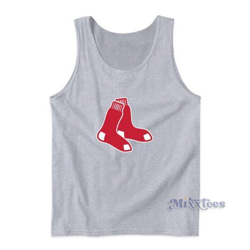 Red Sox Baseball Logo Tank Top For Unisex