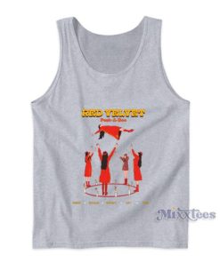 Red Velvet Peek A Boo Tank Top