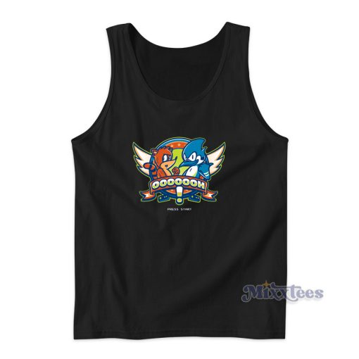 Regular Show Sonic Style Tank Top for Unisex