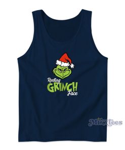 Resting Grinch Face Christmas Tank Top For Unisex Resting Grinch Face Christmas Tank Top For Unisex