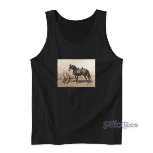 Resting Somborac And Horse Tank Top for Unisex