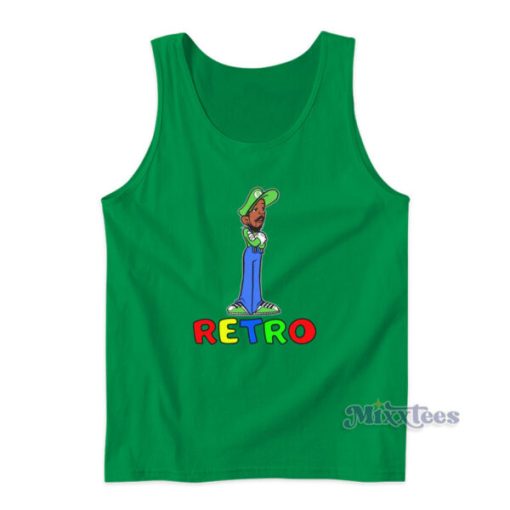 Retro Pels Tank Top For Unisex