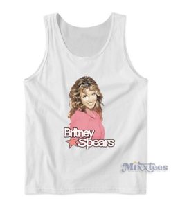 Retro Vintage Circa 1999 Britney Spears Tank Top for Unisex