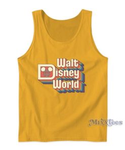Retro Walt Disney World Tank Top for Unisex