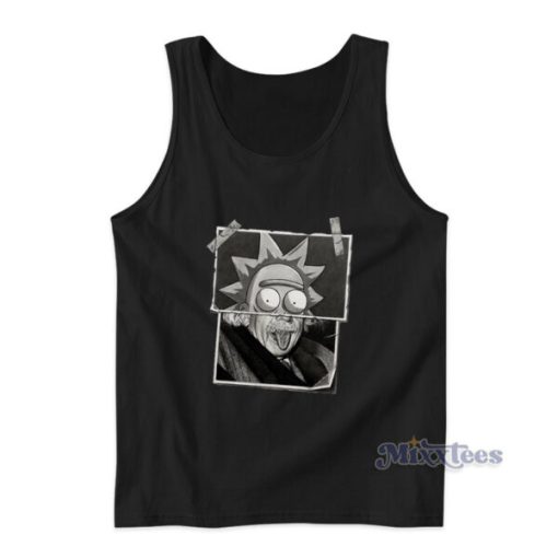 Rick And Morty Albert Einstein Tank Top