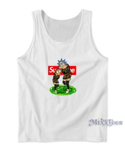 Rick And Morty Bape Supreme Tank Top Rick And Morty Bape Supreme Tank Top
