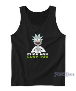 Rick And Morty Fuck You And Love You Tank Top for Unisex Rick And Morty Fuck You And Love You Tank Top for Unisex