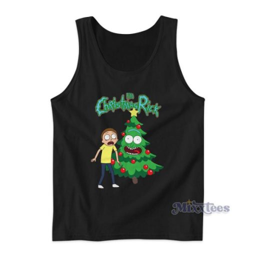 Rick And Morty Im Christmas Rick Tank Top