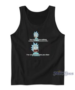 Rick Sanchez Your Boos Mean Nothing Tank Top Rick Sanchez Your Boos Mean Nothing Tank Top