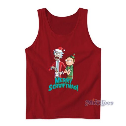 Rick and Morty x Merry Schwiftmas Tank Top