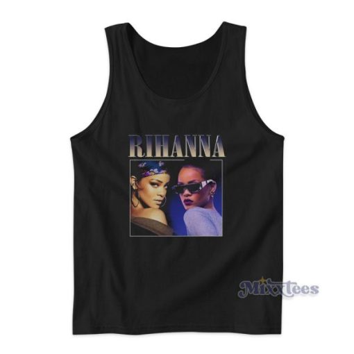 Rihanna Vintage Tank Top for Unisex