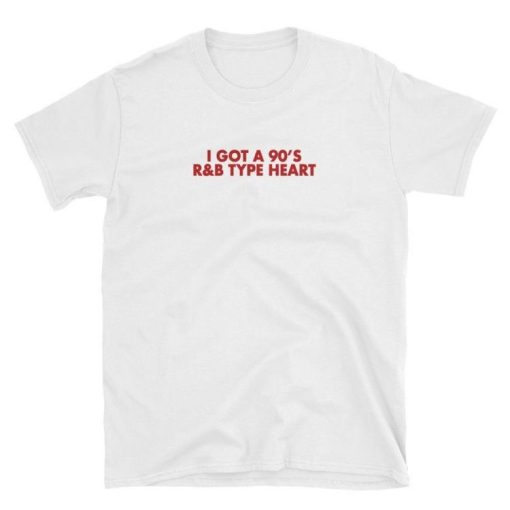 RnB Type Heart T-shirt