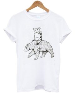 Robot And Bear T-shirt Robot And Bear T-shirt