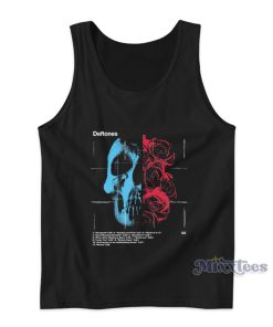 Rose Skull Tracklist Tank Top Rose Skull Tracklist Tank Top