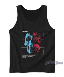 Rose Skull Tracklist Tank Top