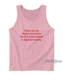 Roses Are Red Doritos Are Savory Tank Top For Unisex