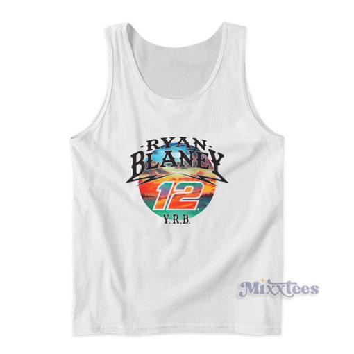 Ryan Blaney Tank Top For Unisex