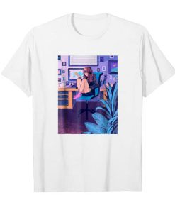Sad Girl Lo-Fi T-Shirt Sad Girl Lo-Fi T-Shirt