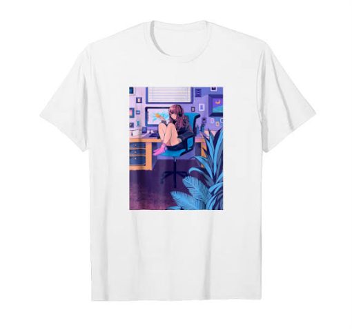 Sad Girl Lo-Fi T-Shirt