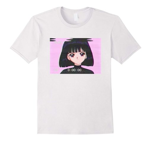 Sad Girl Retro T-Shirt