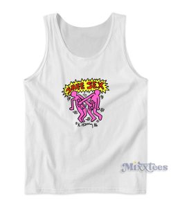 Safe Sex Keith Haring 86 Tank Top 1