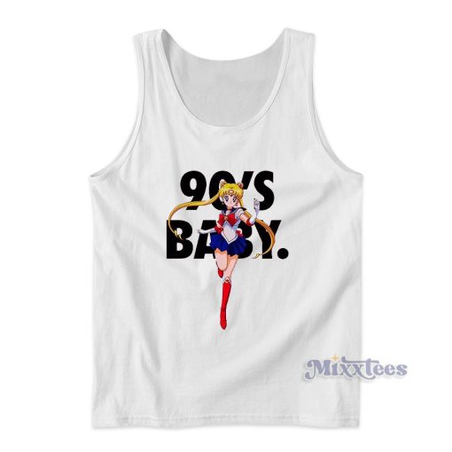 Sailor Moon Baby 90s Tank Top for Unisex