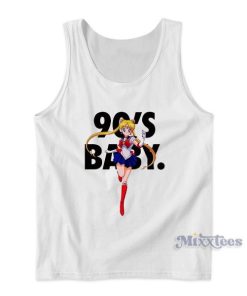Sailor Moon Baby 90s Tank Top for Unisex