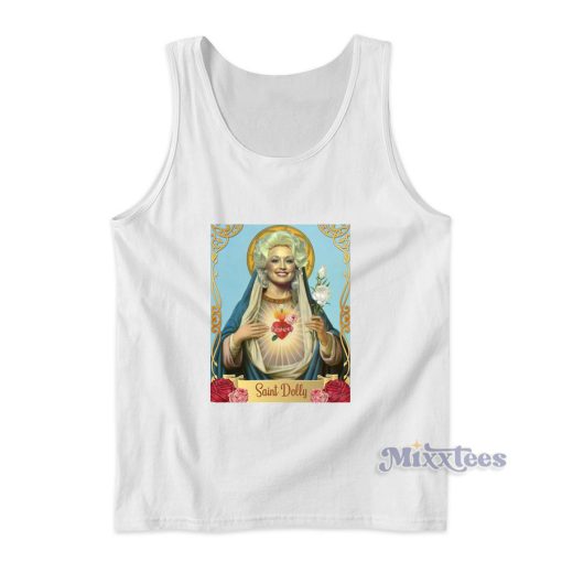 Saint Dolly Parton Tank Top for Unisex