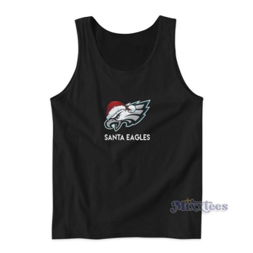 Santa Eagles Philadelphia Eagles Christmas Tank Top