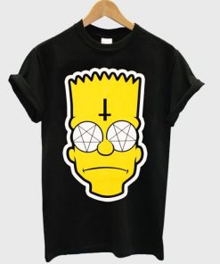 Satanic Bart Simpson T-shirt Satanic Bart Simpson T-shirt