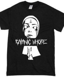Satanic Whore T-shirt Satanic Whore T-shirt