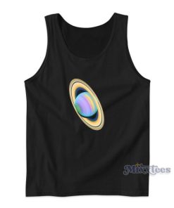 Saturn In Ultraviolet Tank Top for Unisex