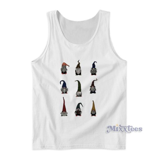 Scandinavian Gnomes Tank Top For Unisex