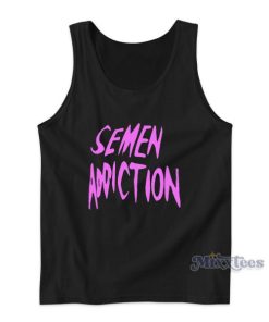 Semen Addiction Tank Top Cheap Custom