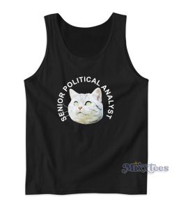 Senior Political Analyst Tank Top for Unisex Senior Political Analyst Tank Top for Unisex