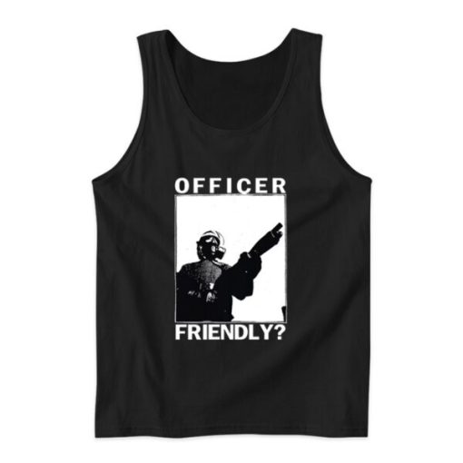 Serj Tankian Officer Friendly Tank Top