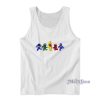 Sesame Street Dancing Bear Style Tank Top for Unisex