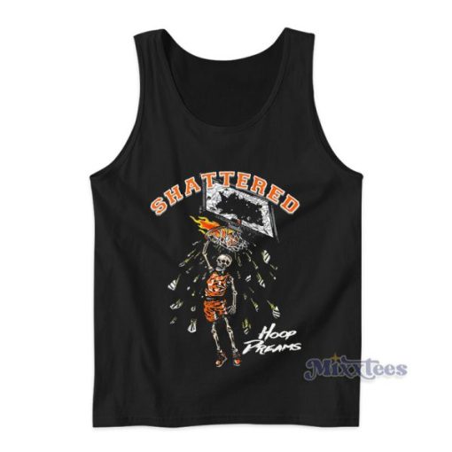 Shattered Hoop Dreams Tank Top For Unisex