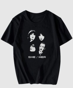 She Her Hers Band T Shirt She Her Hers Band T Shirt