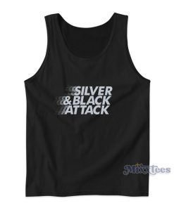 Silver And Black Attack Tank Top for Unisex Silver And Black Attack Tank Top for Unisex