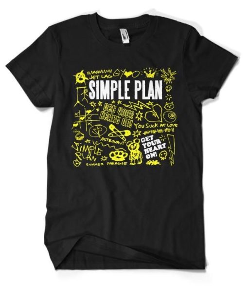 Simple Plan Get your heart on T-shirt